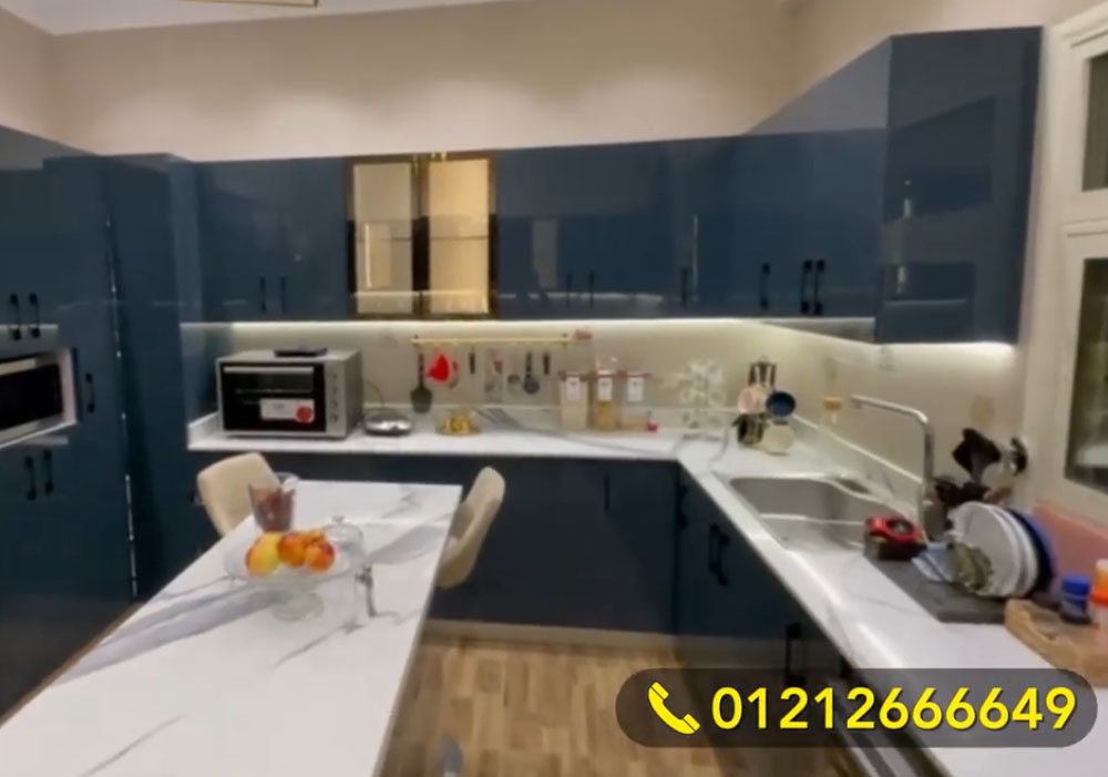 راحتك ببدأ بالتصميم اللي ينسيكي أي مطبخ قبل كدا✅