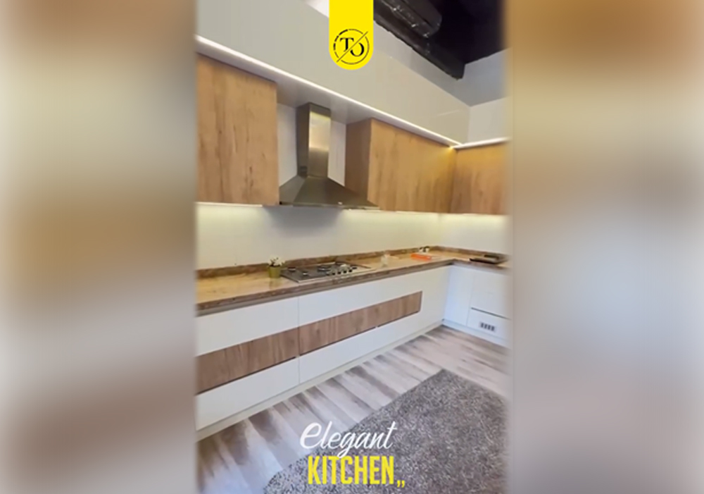 مطبخ أنيق زي ده مكانه في بيتك 🤩